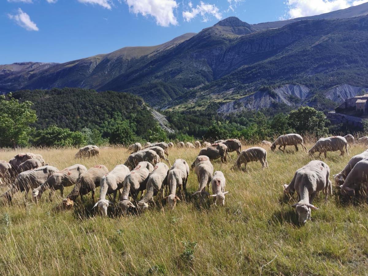La Peyregoune Blieux Esterno foto